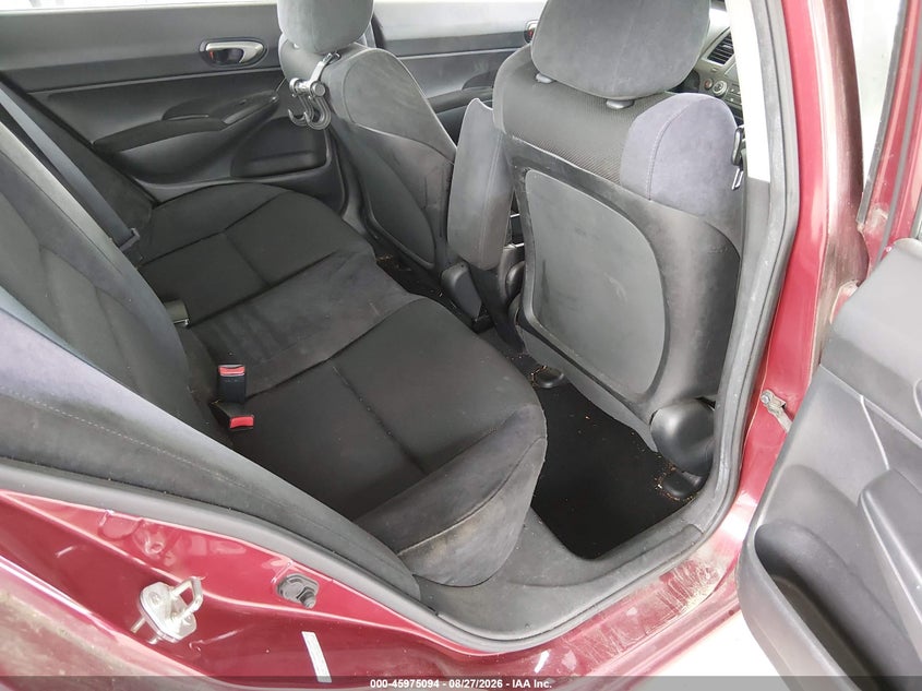 2011 Honda Civic VIN 2HGFA1F66BH543040 IAAI salvage auction — REAR END, Salvage (Connecticut), sold $1,975 on 2026-09-11 (photo 8)