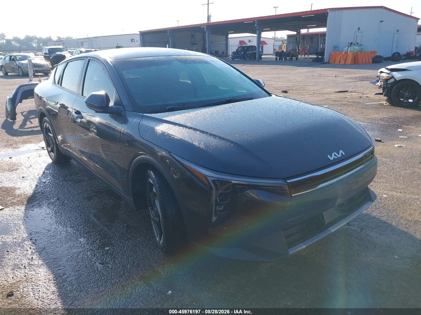 2025 Kia K4 VIN 3KPFU4DE0SE025969 IAAI salvage auction — REAR END, Wait Title, sold $6,200 on 2026-10-09 (photo 1)