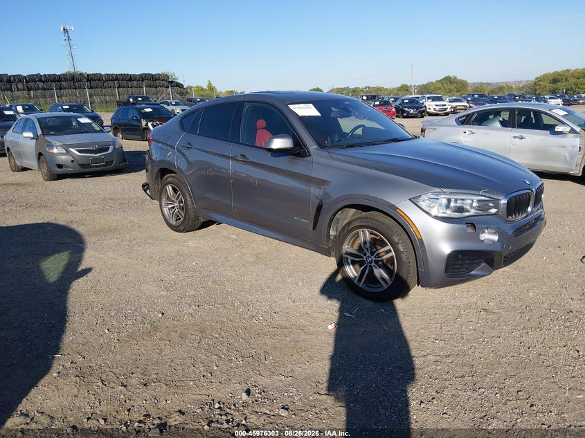 2016 BMW X6 VIN 5UXKU2C57G0N81697 — IAAI salvage auction photo