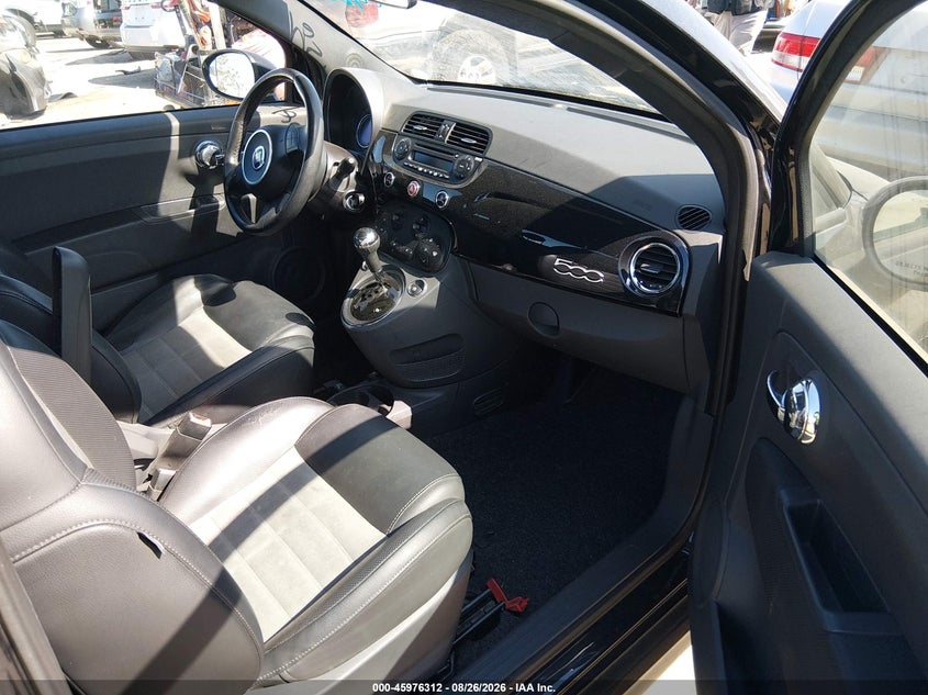 2012 Fiat 500 VIN 3C3CFFBRXCT140546 IAAI salvage auction — NORMAL WEAR, Clear - Dealer Only (California), sold $1,100 on 2026-09-05 (photo 5)