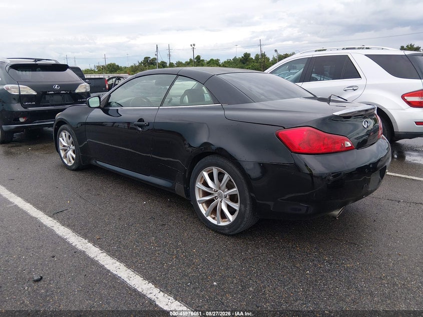 2013 Infiniti G VIN JN1CV6FE0DM770415 IAAI salvage auction — WATER/FLOOD, Wait Title, sold $1,950 on 2026-09-28 (photo 3)