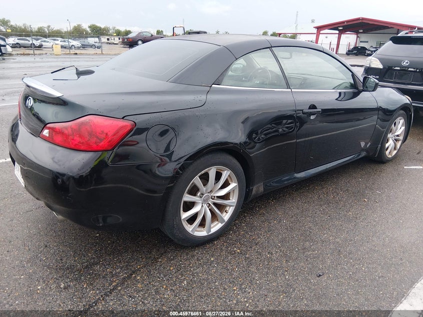 2013 Infiniti G VIN JN1CV6FE0DM770415 IAAI salvage auction — WATER/FLOOD, Wait Title, sold $1,950 on 2026-09-28 (photo 4)