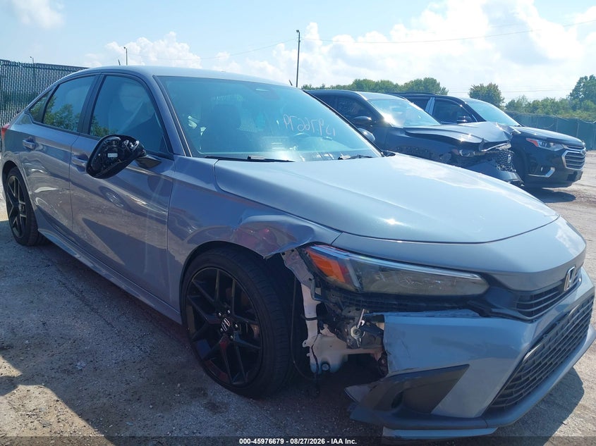 2022 Honda Civic VIN 2HGFE2F53NH564241 IAAI salvage auction — RIGHT FRONT, Salvage Title, sold $7,500 on 2026-09-10 (photo 6)