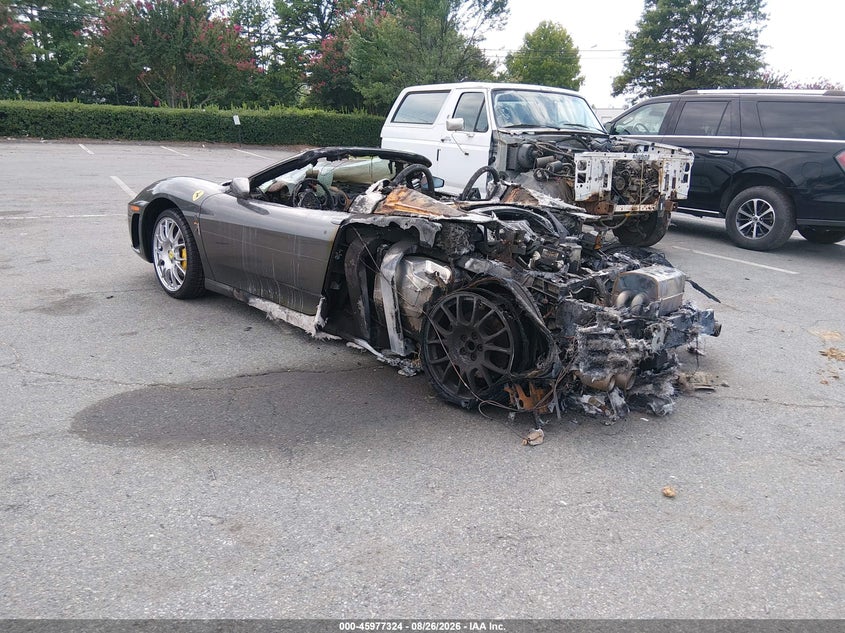 2006 Ferrari F430 VIN ZFFEW59AX60147532 IAAI salvage auction — ENGINE DAMAGE, Salvage (Idaho), sold $31,700 on 2026-09-21 (photo 3)