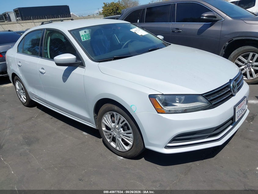 2017 Volkswagen Jetta VIN 3VW2B7AJ3HM343006 IAAI salvage auction — LEFT SIDE, Salvage Title, sold $3,850 on 2026-09-23 (photo 1)