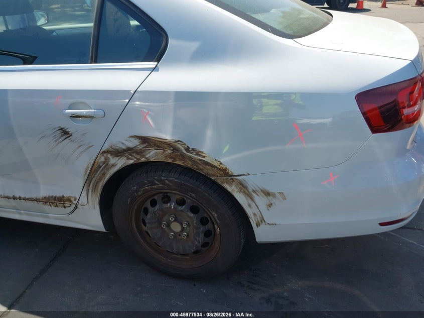 2017 Volkswagen Jetta VIN 3VW2B7AJ3HM343006 IAAI salvage auction — LEFT SIDE, Salvage Title, sold $3,850 on 2026-09-23 (photo 6)
