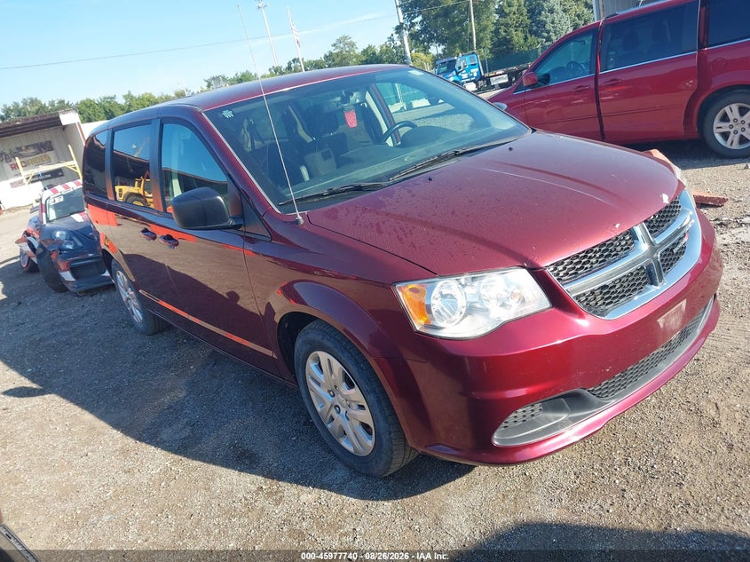 2018 Dodge Grand caravan VIN 2C4RDGBG0JR254877 — IAAI salvage auction photo