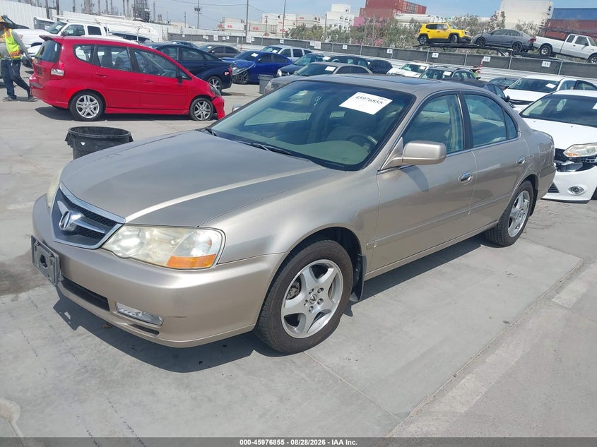 2003 Acura Tl VIN 19UUA56653A046818 IAAI salvage auction — RIGHT SIDE, Salvage (California), sold $1,825 on 2026-09-16 (photo 2)