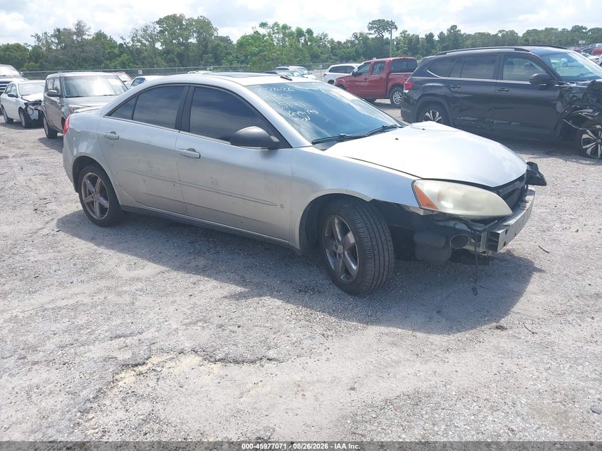 2008 Pontiac G6 VIN 1G2ZH57N384166312 IAAI salvage auction — FRONT END, Rebuildable (Florida), sold $325 on 2026-09-17 (photo 1)