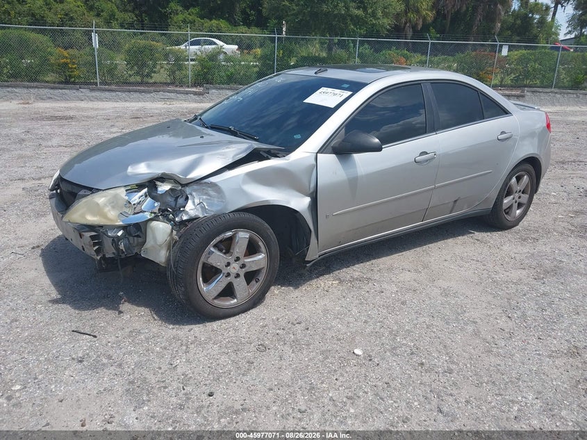 2008 Pontiac G6 VIN 1G2ZH57N384166312 IAAI salvage auction — FRONT END, Rebuildable (Florida), sold $325 on 2026-09-17 (photo 2)