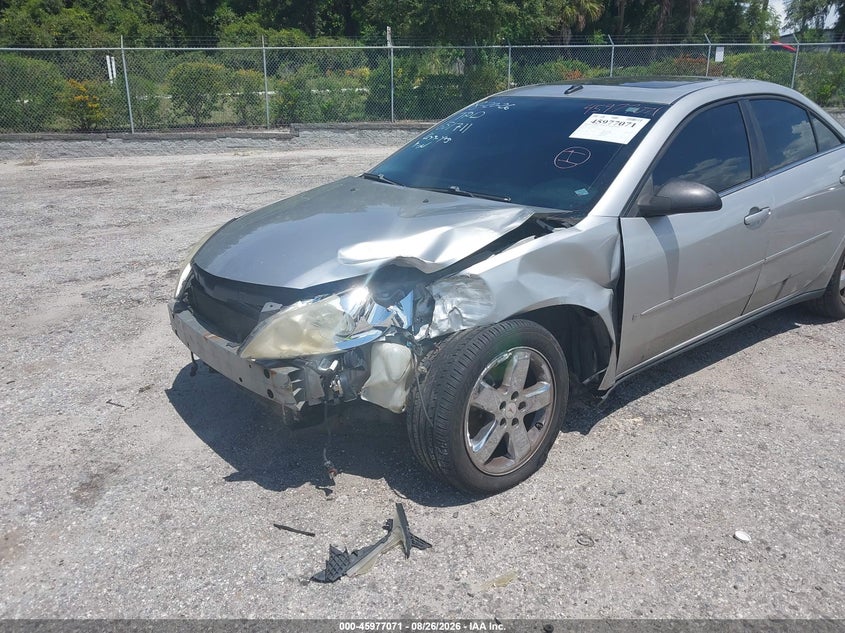 2008 Pontiac G6 VIN 1G2ZH57N384166312 IAAI salvage auction — FRONT END, Rebuildable (Florida), sold $325 on 2026-09-17 (photo 6)