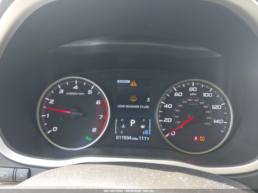 2026 Mitsubishi Eclipse cross VIN JA4ATWAA2TZ002624 IAAI salvage auction — FRONT END, Enterprise Vehicles Clear Only (Texas), sold $13,500 on 2026-09-02 (photo 7)