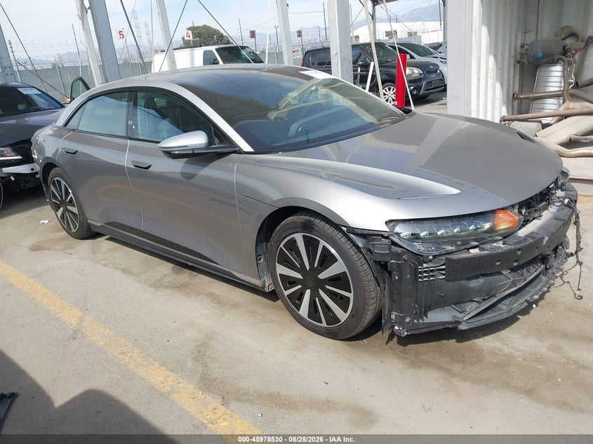2023 Lucid Air VIN 50EA1GBA8PA003311 — IAAI salvage auction photo