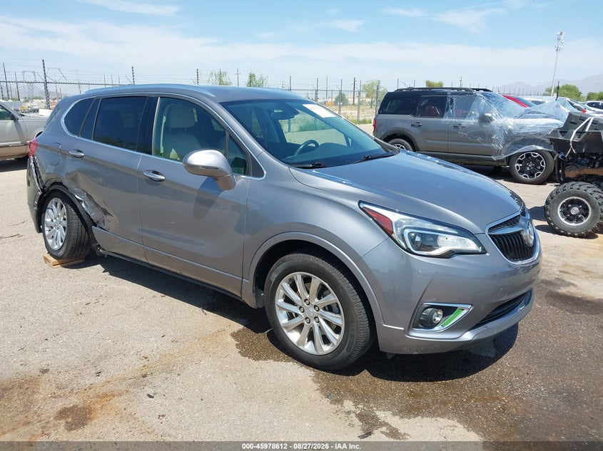 2019 Buick Envision VIN LRBFXCSA2KD016594 IAAI salvage auction — RIGHT SIDE, Wait Title, sold $3,675 on 2026-09-11 (photo 1)