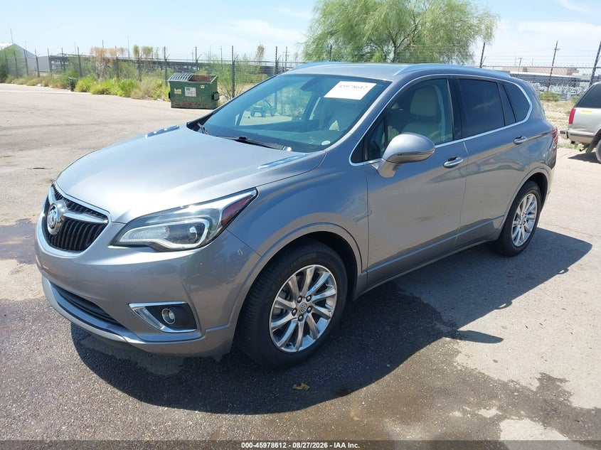 2019 Buick Envision VIN LRBFXCSA2KD016594 IAAI salvage auction — RIGHT SIDE, Wait Title, sold $3,675 on 2026-09-11 (photo 2)