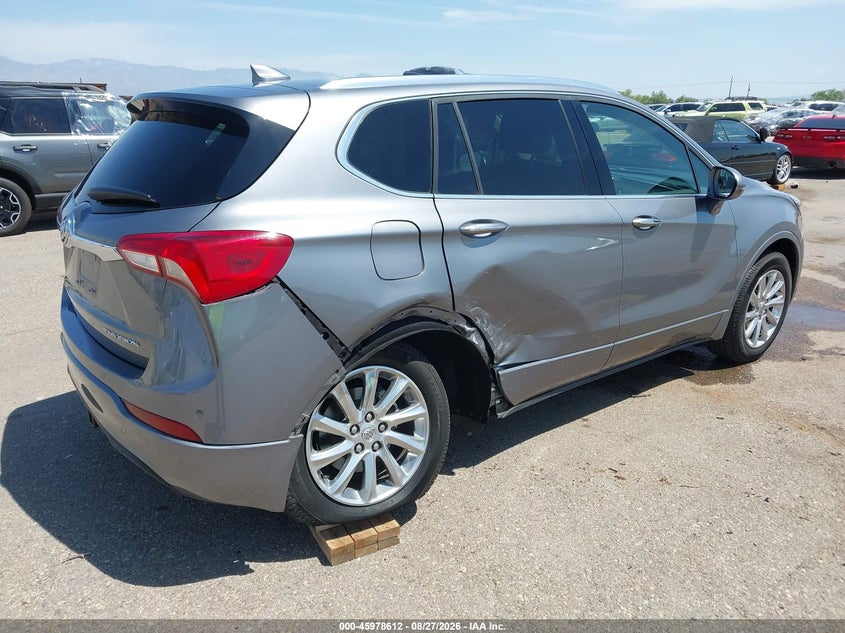 2019 Buick Envision VIN LRBFXCSA2KD016594 IAAI salvage auction — RIGHT SIDE, Wait Title, sold $3,675 on 2026-09-11 (photo 4)