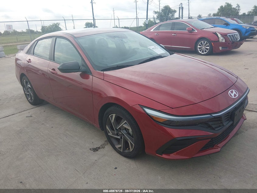 2025 Hyundai Elantra VIN KMHLM4DG0SU025956 — IAAI salvage auction photo
