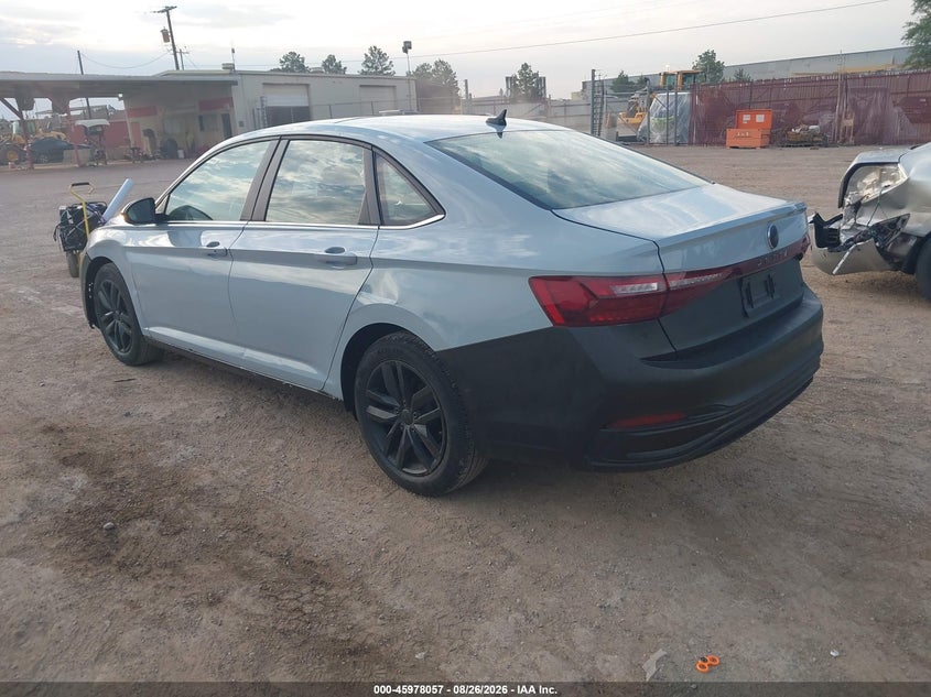 2025 Volkswagen Jetta VIN 3VW7X7BU0SM079198 IAAI salvage auction — LEFT FRONT, Original (Texas), sold $7,275 on 2026-09-03 (photo 3)