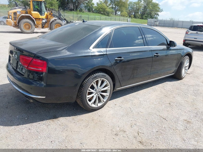 2011 Audi A8 VIN WAURVAFD7BN015963 IAAI salvage auction — NORMAL WEAR, Certificate Of Title (Nebraska), sold $675 on 2026-10-05 (photo 4)