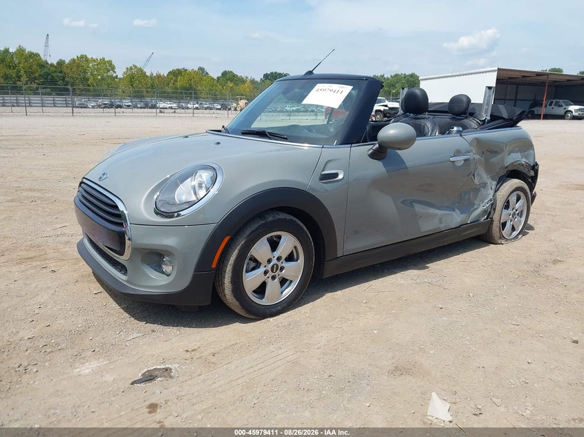 2016 Mini Convertible VIN WMWWG5C51G3C19018 IAAI salvage auction — SIDE, Wait Title, sold $2,250 on 2026-10-15 (photo 2)