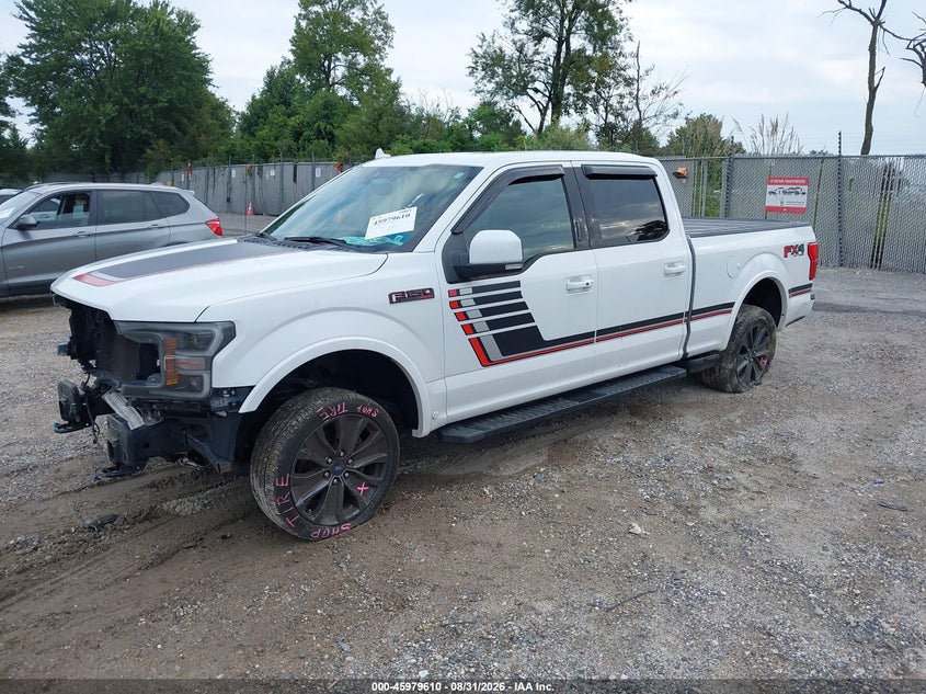 2018 Ford F-150 VIN 1FTFW1EG2JFB20773 IAAI salvage auction — FRONT END, Wait Title, sold $8,850 on 2026-10-13 (photo 2)