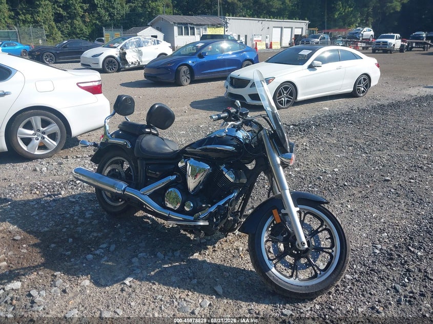 2010 Yamaha Xv VIN JYAVN01E1AA008360 IAAI salvage auction — SIDE, Clear (Virginia), sold $1,100 on 2026-10-06 (photo 1)