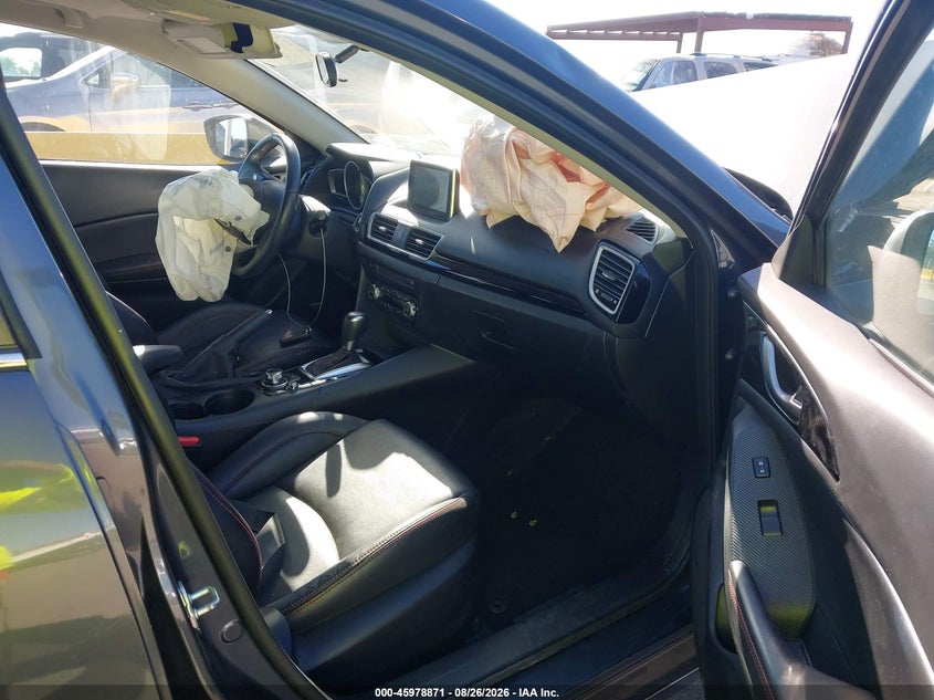 2014 Mazda 3 VIN JM1BM1W7XE1108103 IAAI salvage auction — FRONT END, Wait Title, sold $25 on 2026-09-28 (photo 5)