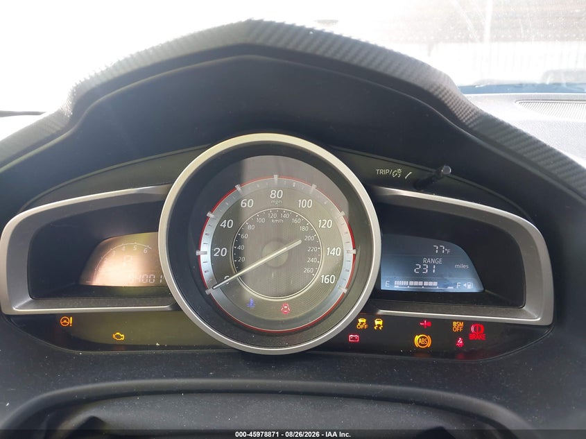 2014 Mazda 3 VIN JM1BM1W7XE1108103 IAAI salvage auction — FRONT END, Wait Title, sold $25 on 2026-09-28 (photo 7)