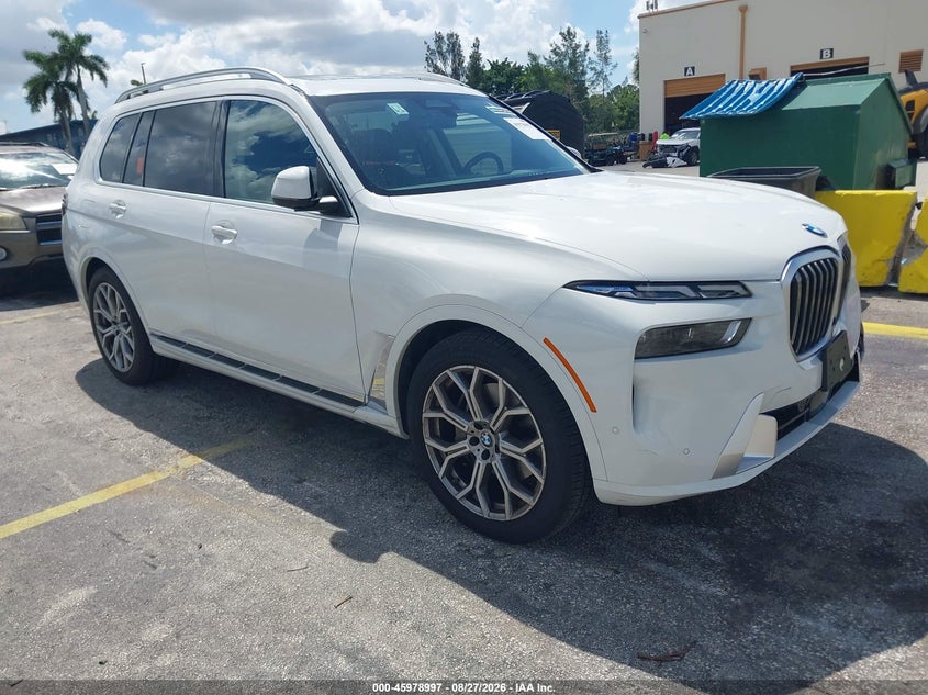 2026 BMW X7 VIN 5UX23EM08T9076216 — IAAI salvage auction photo