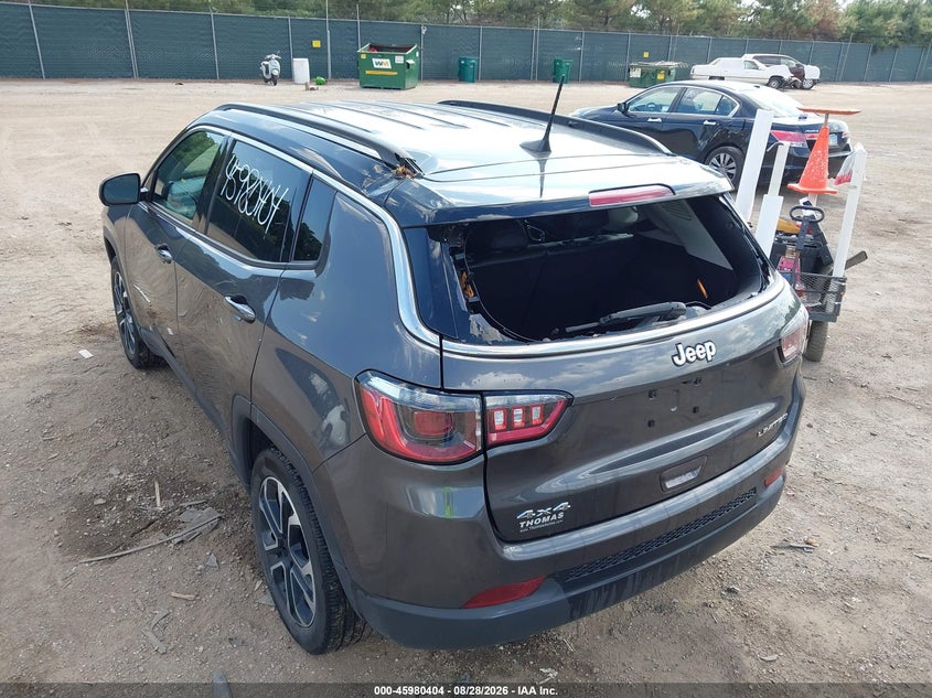 2022 Jeep Compass VIN 3C4NJDCB6NT184085 IAAI salvage auction — STORM DAMAGE, Salvage Title, sold $6,000 on 2026-10-15 (photo 6)