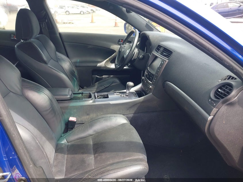 2011 Lexus Is VIN JTHBF5C22B2101760 IAAI salvage auction — FRONT END, Salvage (California), sold $1,600 on 2026-08-31 (photo 5)