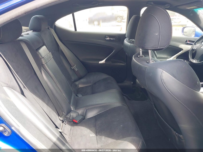 2011 Lexus Is VIN JTHBF5C22B2101760 IAAI salvage auction — FRONT END, Salvage (California), sold $1,600 on 2026-08-31 (photo 8)