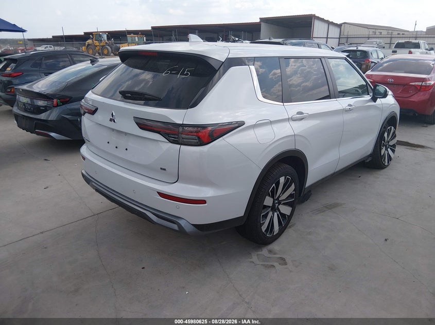 2025 Mitsubishi Outlander VIN JA4J3VA87SZ040081 IAAI salvage auction — SUSPENSION, Enterprise Vehicles Clear Only (Texas), sold $16,975 on 2026-09-01 (photo 4)