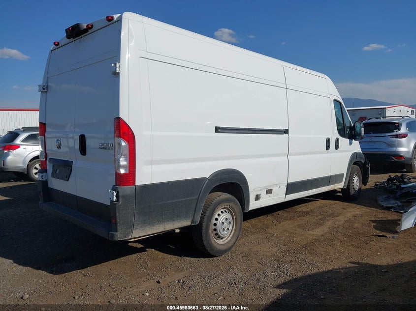 2025 Ram Promaster city VIN 3C6MRVJG1SE509791 IAAI salvage auction — FRONT END, Enterprise Vehicles Clear Only (Oregon), sold $19,500 on 2026-08-31 (photo 4)