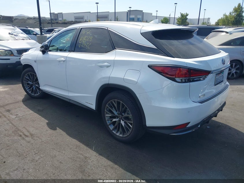 2021 Lexus Rx VIN 2T2YGMDA8MC060804 IAAI salvage auction — RIGHT FRONT, Salvage Certificate (California), sold $21,575 on 2026-09-04 (photo 3)