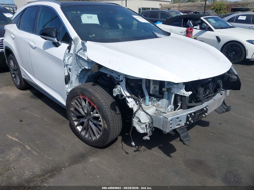 2021 Lexus Rx VIN 2T2YGMDA8MC060804 IAAI salvage auction — RIGHT FRONT, Salvage Certificate (California), sold $21,575 on 2026-09-04 (photo 6)