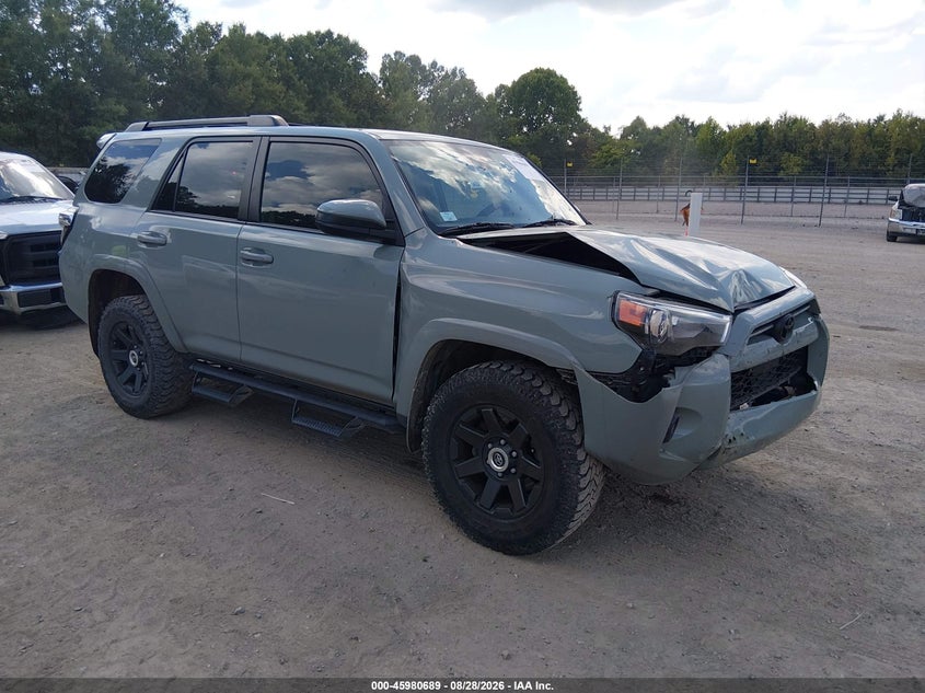 2022 Toyota 4runner VIN JTETU5JR7N5986774 — IAAI salvage auction photo
