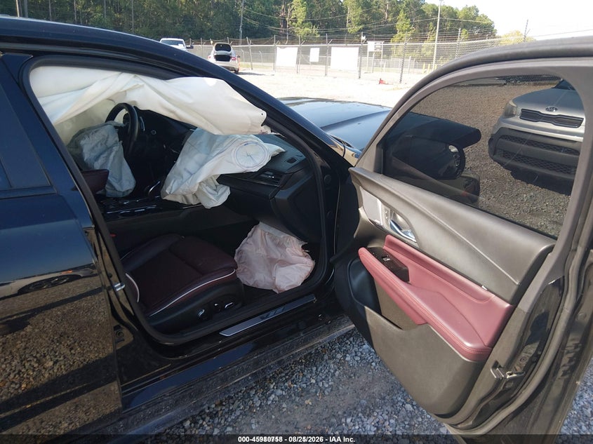 2023 Cadillac Ct4-v VIN 1G6DD5RL2P0104342 IAAI salvage auction — FRONT END, Clear (Mississippi), sold $10,200 on 2026-09-11 (photo 5)