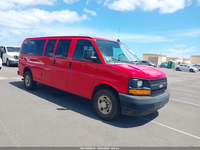 2017 Chevrolet Express 3500 VIN 1GAZGNFF0H1302575 — IAAI salvage auction photo