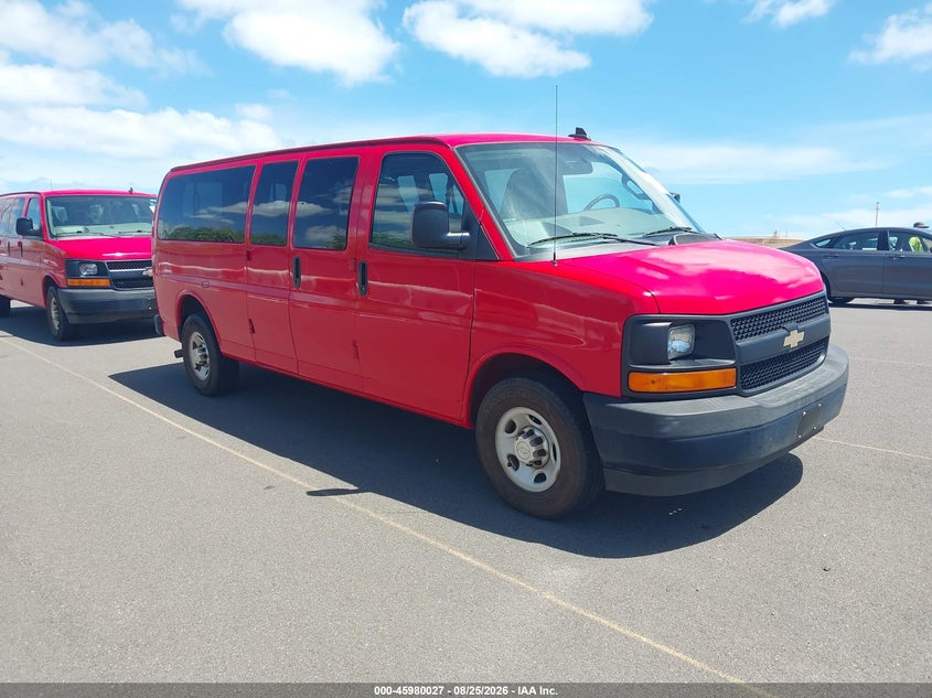 2017 Chevrolet Express 3500 VIN 1GAZGNFF1H1302200 — IAAI salvage auction photo