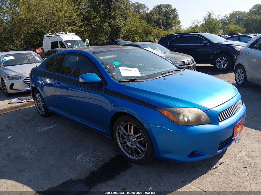 2010 Scion Tc VIN JTKDE3B72A0314337 IAAI salvage auction — REAR END, Salvage (Kansas), sold $500 on 2026-09-23 (photo 1)