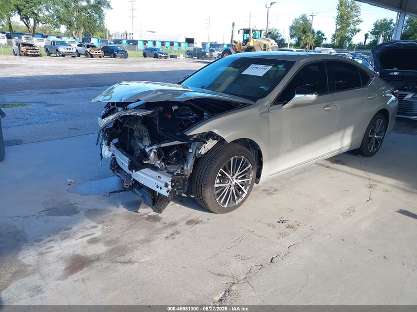 2023 Lexus ES VIN 58ADZ1B10PU144898 IAAI salvage auction — FRONT END, Wait Title, sold $15,000 on 2026-09-27 (photo 2)