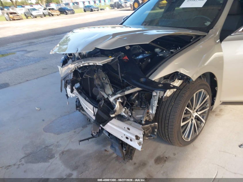 2023 Lexus ES VIN 58ADZ1B10PU144898 IAAI salvage auction — FRONT END, Wait Title, sold $15,000 on 2026-09-27 (photo 6)