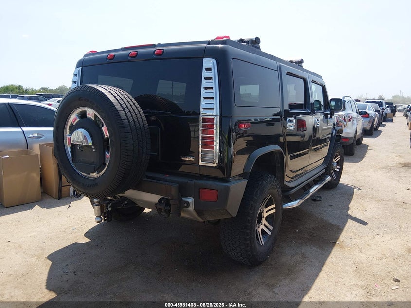 2009 Hummer H2 VIN 5GRGN832X9H103080 IAAI salvage auction — NORMAL WEAR, Original (Texas), sold $5,100 on 2026-09-30 (photo 4)