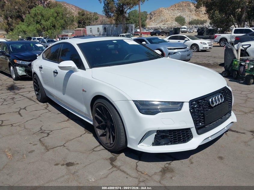 2016 Audi A7 VIN WAUWGAFC4GN176962 — IAAI salvage auction photo