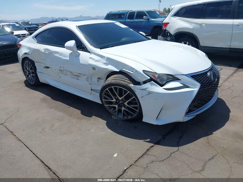 2015 Lexus Rc VIN JTHHE5BC5F5010686 — IAAI salvage auction photo