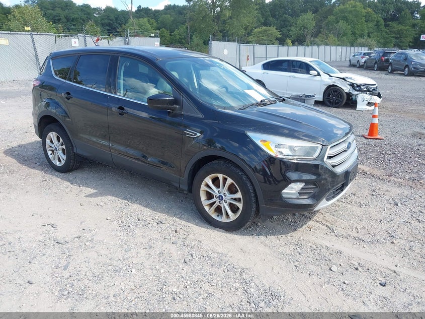 2017 Ford Escape VIN 1FMCU9GD6HUD63482 IAAI salvage auction — NORMAL WEAR, Clear (New Jersey), sold $275 on 2026-09-07 (photo 1)