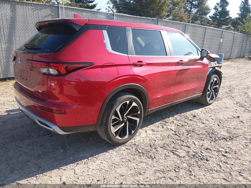 2024 Mitsubishi Outlander VIN JA4J4VA81RZ084181 IAAI salvage auction — FRONT END, Enterprise Vehicles Clear Only (Illinois), sold $12,600 on 2026-09-08 (photo 4)