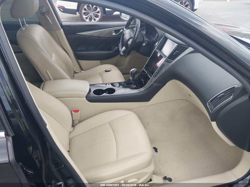 2017 Infiniti Q50 VIN JN1EV7AP8HM732816 IAAI salvage auction — NORMAL WEAR, Clear (Georgia), sold $3,025 on 2026-09-16 (photo 5)