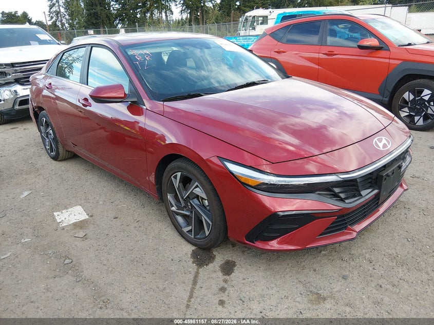 2025 Hyundai Elantra VIN KMHLS4DG4SU873196 — IAAI salvage auction photo